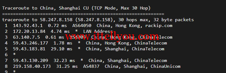 稳爱云：香港CN2 GIA，2核/2G/20M带宽，月付34元，美国CERA联通首月半价25元，简单测评