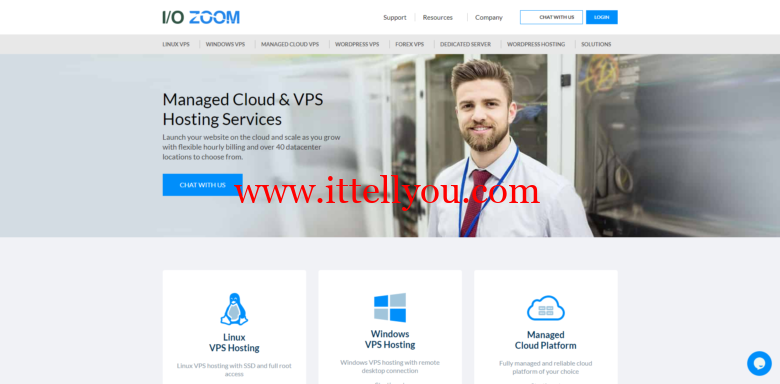 ioZoom：美国/欧盟Linux vps 8美元/月，Windows vps 10美元/月起，支持支付宝