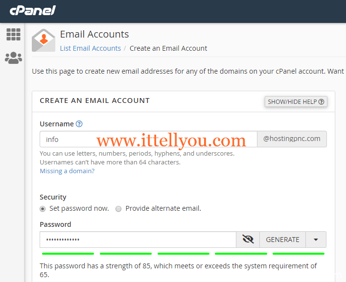 email-account-settings