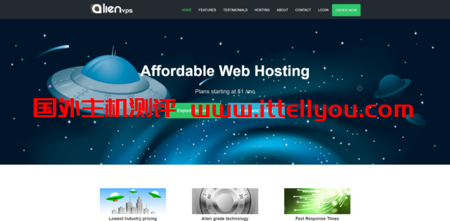 Alienvps.net：美国VPS，免费Windows系统，1核2G30GBSSD，1Gbps不限流量，/月起，美国便宜独立服务器/月起