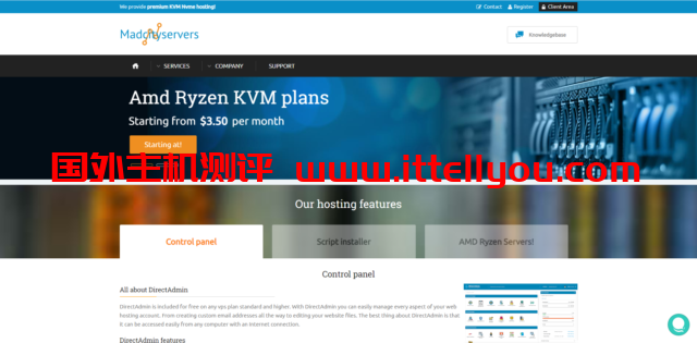 Madcityservers：美国AMD VPS，10TB月流量，.5美元/月，500GB大硬盘.7/月，支持支付宝