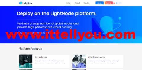 lightnode：美国硅谷VPS，1核/2G内存/50G硬盘/1000GB流量，月付.71，解锁流媒体/小时计费，简单测评
