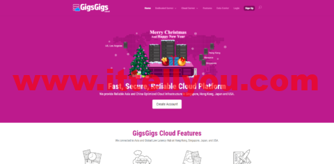 #补货#GigsGigsCloud：日本vps，1核/1G/10G SSD硬盘/800G流量/30M带宽，/月，0/年