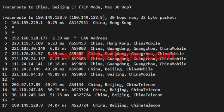 无忧云：香港葵湾机房vps，三网优化，1核/1G内存/50G硬盘/5G DDOS防御，月付45元起，附简单测评