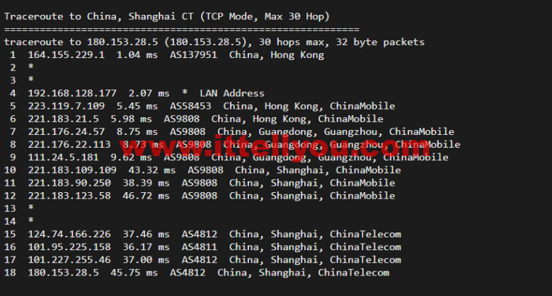 无忧云：香港葵湾机房vps，三网优化，1核/1G内存/50G硬盘/5G DDOS防御，月付45元起，附简单测评