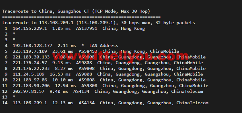 无忧云：香港葵湾机房vps，三网优化，1核/1G内存/50G硬盘/5G DDOS防御，月付45元起，附简单测评