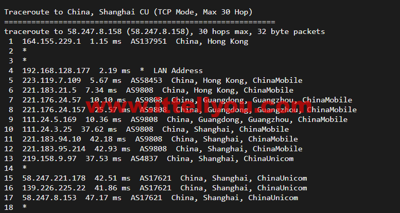 无忧云：香港葵湾机房vps，三网优化，1核/1G内存/50G硬盘/5G DDOS防御，月付45元起，附简单测评