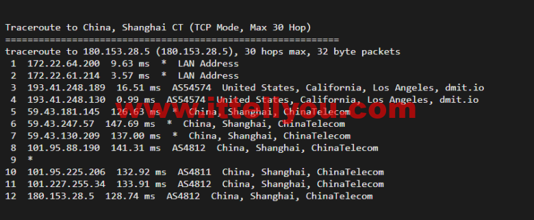搬瓦工：DC6 CN2 GIA-E线路，洛杉矶机房简单测评