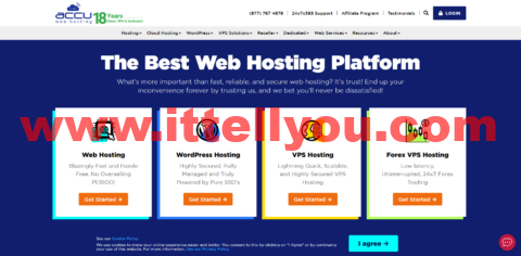 accuwebhosting：美国便宜vps，1核/1G内存/20G硬盘/150G流量/1Gbps带宽，.99/月起，可选windows