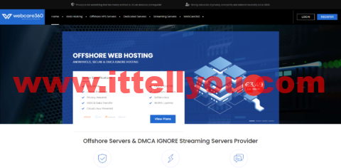 webcare360：抗投诉vps/服务器，1核/1G内存/10G SSD硬盘/不限流量/100Mbps带宽，€9.99/月起，可选乌克兰/保加利亚机房，支持windows系统，无视DMCA