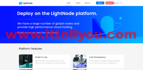 lightnode：新加坡VPS，1核/2G内存/50G硬盘/1000GB流量，月付.71，解锁流媒体/小时计费，简单测评