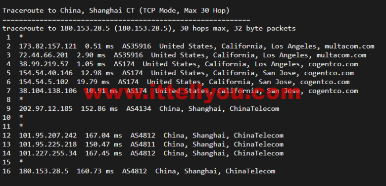 搬瓦工：DC4 MCOM（USCA_4）美国洛杉矶 Multacom 机房直连线路，简单测评