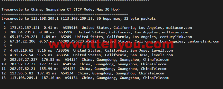 搬瓦工：DC4 MCOM（USCA_4）美国洛杉矶 Multacom 机房直连线路，简单测评