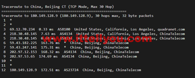 搬瓦工：DC2 QNET（USCA_2）美国洛杉矶 QuadraNet 机房，简单测评