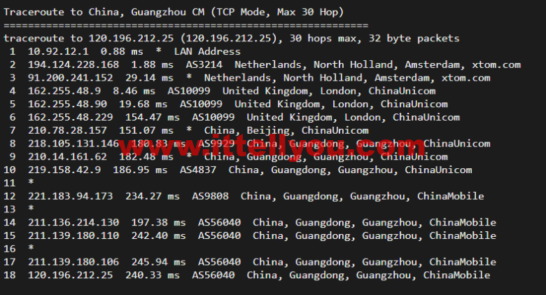 搬瓦工：荷兰阿姆斯特丹 EUNL_9 机房联通高端路线 AS9929/AS10099，简单测评