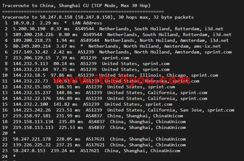 搬瓦工：荷兰阿姆斯特丹机房 EUNL_3 普通线路，简单测评