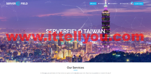 Serverfield：台湾原生IP独服和VPS新品，4核/8G内存/100G SSD硬盘/不限流量/100Mbps带宽，9USD/月，原生IP，可解锁台湾Netflix/Disne等流媒体