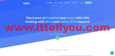vds6：意大利vps，1核/512M内存/10G硬盘/1TB流量/1Gbps带宽，.99/季，另有保加利亚/乌克兰/荷兰/波兰机房可选