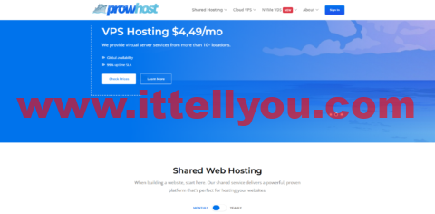 prowhost：美国便宜vps，首月85折，1核/1G内存/25G硬盘/1TB流量，.99/月，可选纽约/旧金山/多伦多/班加罗尔机房