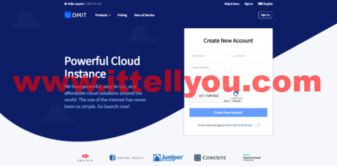 DMIT：香港vps/日本vps，1核/756M内存/10G SSD硬盘/2T流量/1Gbps带宽，月付.9起