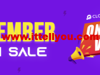 #闪购#CloudCone：洛杉矶SSD VPS，1核/1GB/30GB SSD/1TB月流量，$19.38/年