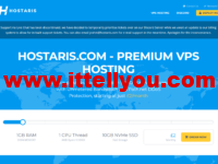 Hostaris:德国机房vps,2核AMD Epyc 7401P/2GB/50G NVMe/4TB/1Gbps带宽,£18/年