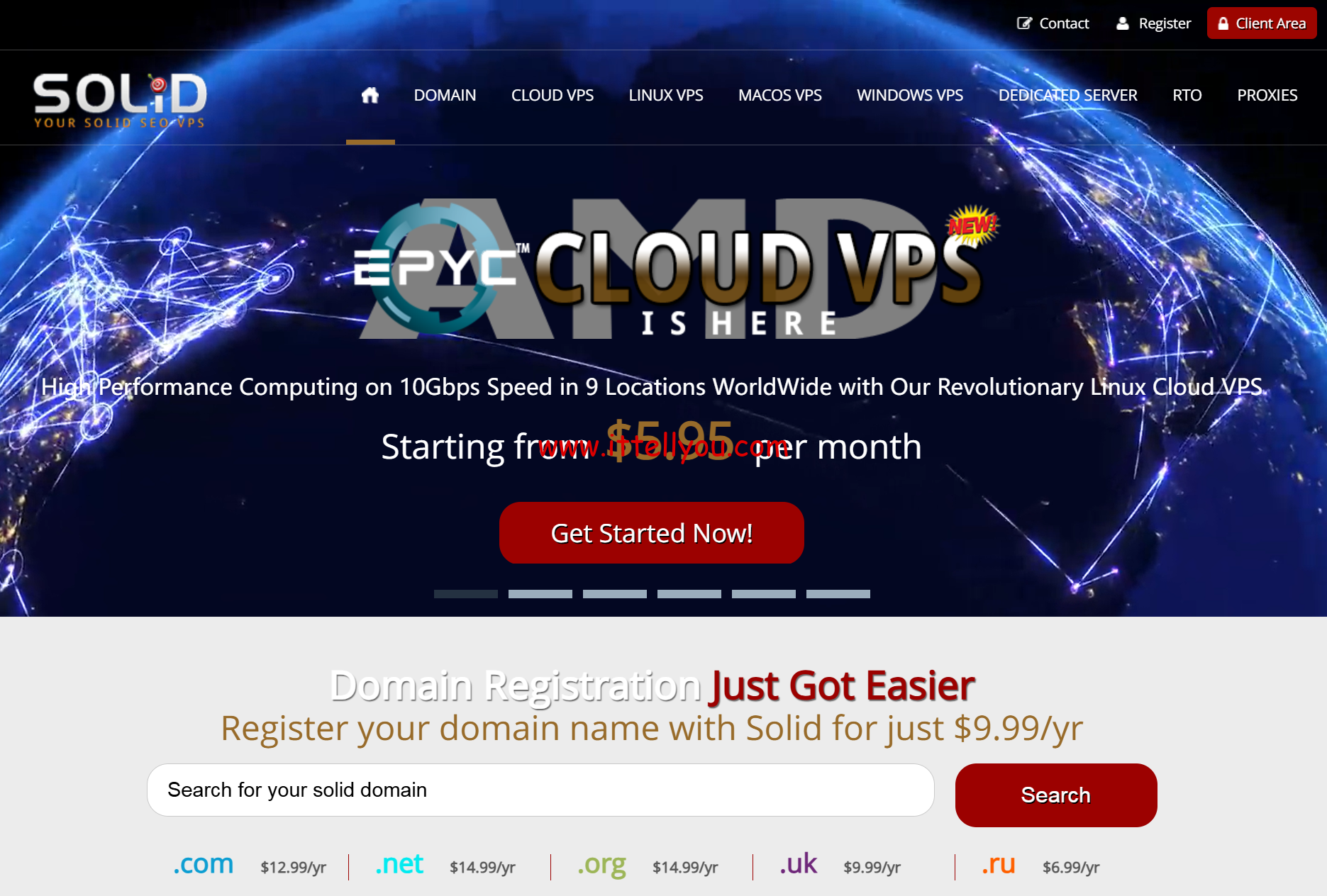 SolidSeoVPS:美国独立服务器$19.95/月起,10Gbps带宽VPS年付$35起,9个机房可选