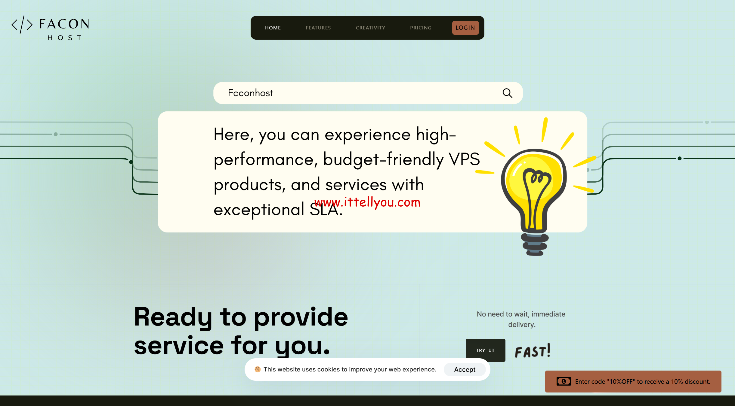 #1周年庆#Faconhost：洛杉矶VPS年付8.49英镑起，香港VPS年付12英镑起