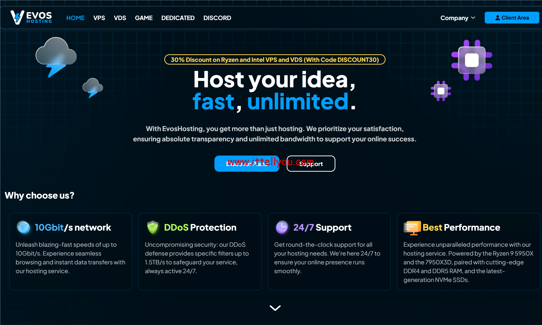 EvosHosting：荷兰机房vps，4核/8GB/100GB/5Gbps带宽，€3.49/月