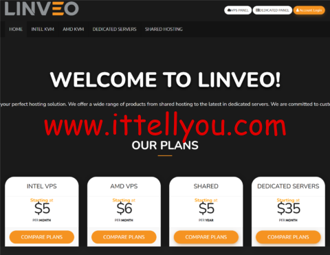 linveo：美国vps，1核/1GB/25G NVMe/2TB@1Gbps，/年，可选达拉斯/哥伦布机房
