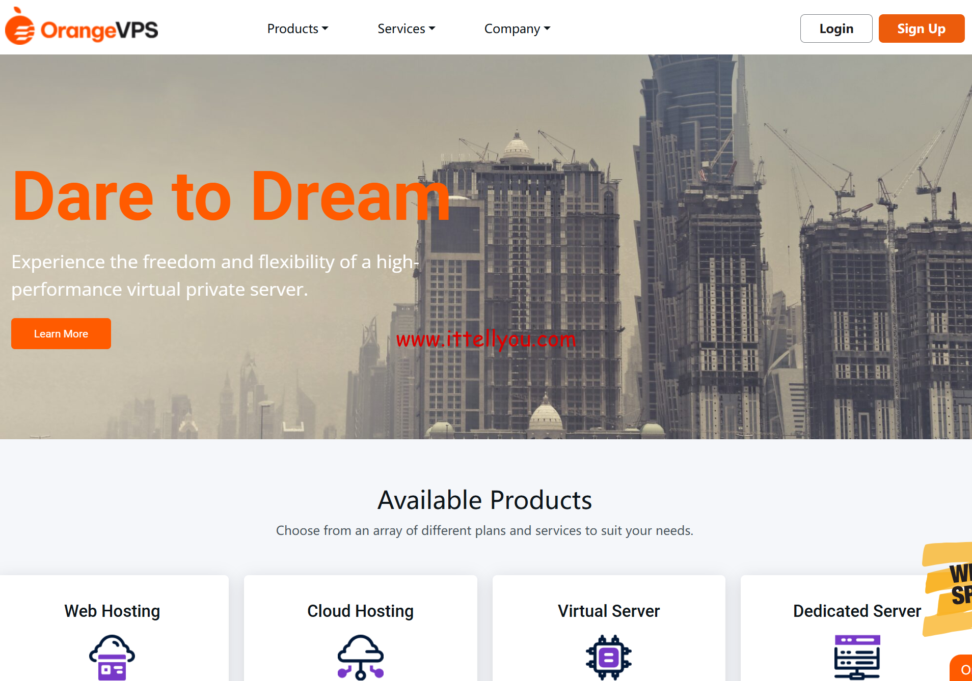 OrangeVPS：香港vps，1核/2GB/25GB NVMe/2TB@1Gbps带宽，$6/月