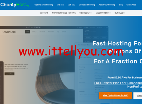 CharityHost：休斯敦vps，1核/1GB/500GB/1.5TB@1Gbps带宽，.99/月