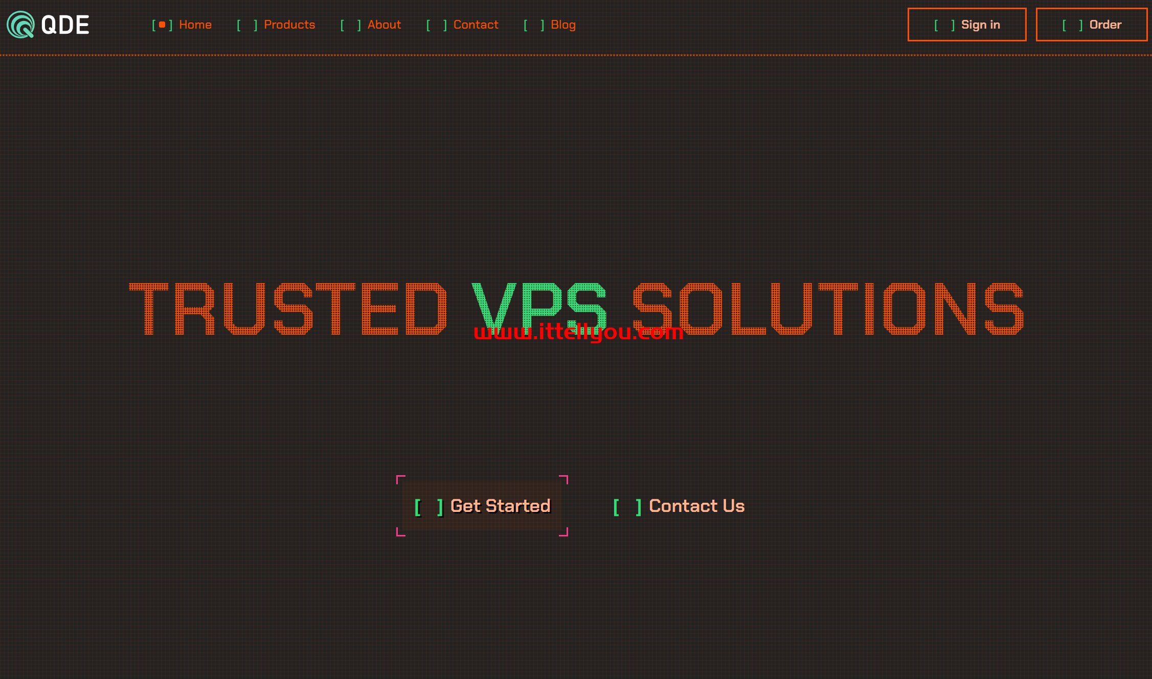 QDE：荷兰机房vps，1核/2GB/20G SSD/2TB@1Gbps带宽，€12.95/年