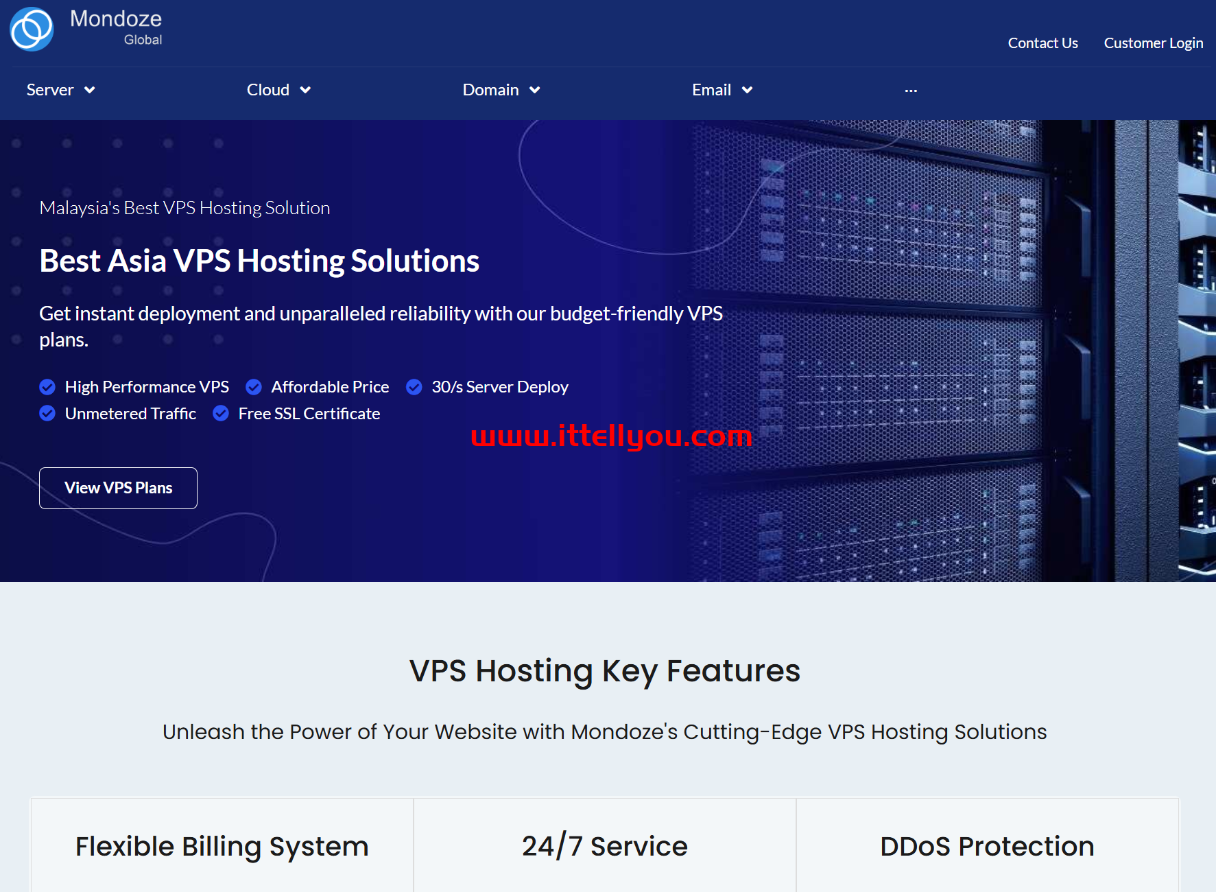 Mondoze : 马来西亚服务器，AS152742/纯净 IP/双ISP住宅服务器，2C/2G内存/60G/100M，$8.33/月