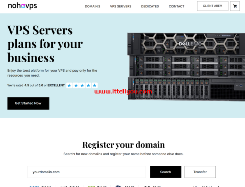 NohaVPS：德国VPS，1核/1GB/25G NVMe/5TB@1Gbps带宽，/月