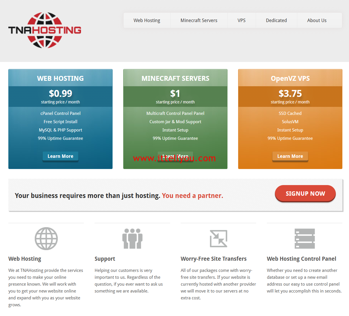 TNAHosting：芝加哥vps，2核/1GB/30GB SSD/15TB@1Gbps带宽，$16/年