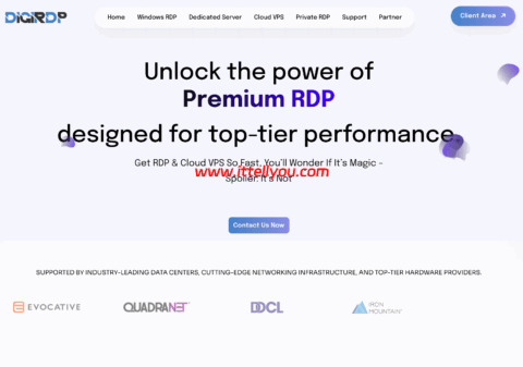 DigiRDP：洛杉矶vps，AMD EPYC@1核/2GB/40GB SSD/1Gbps不限流量，/年