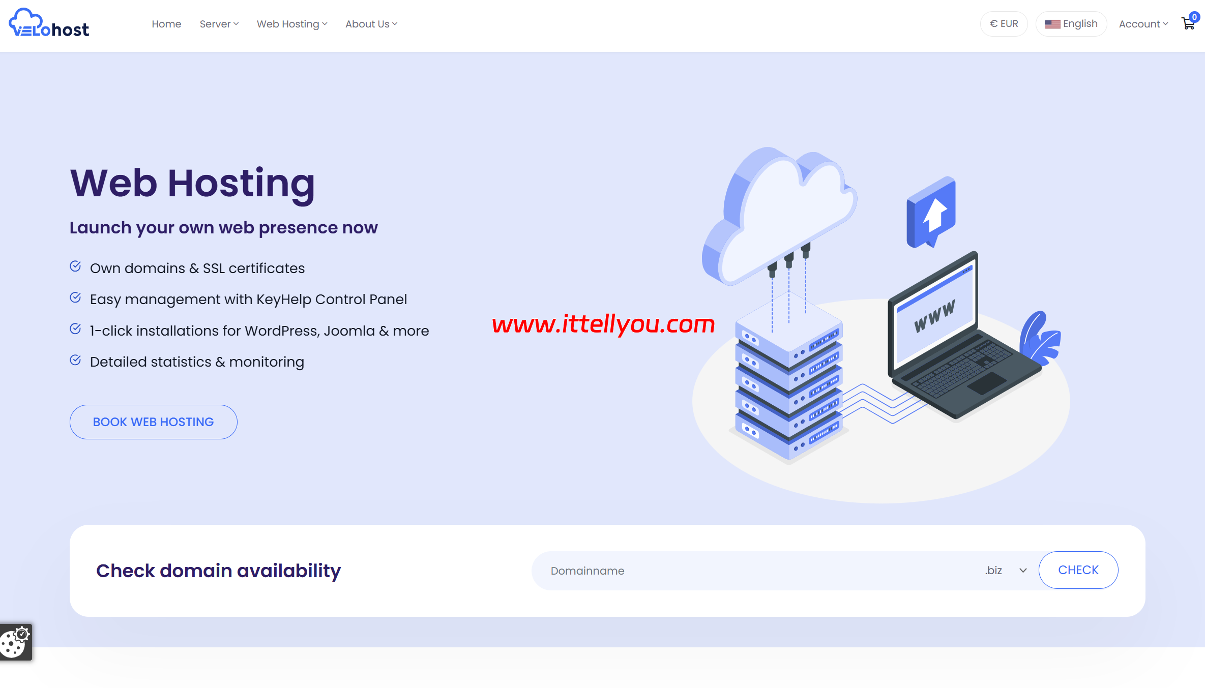 VeloHost：德国AMD EPYC VPS，六五折优惠，4GB内存低至 €2.6/月起