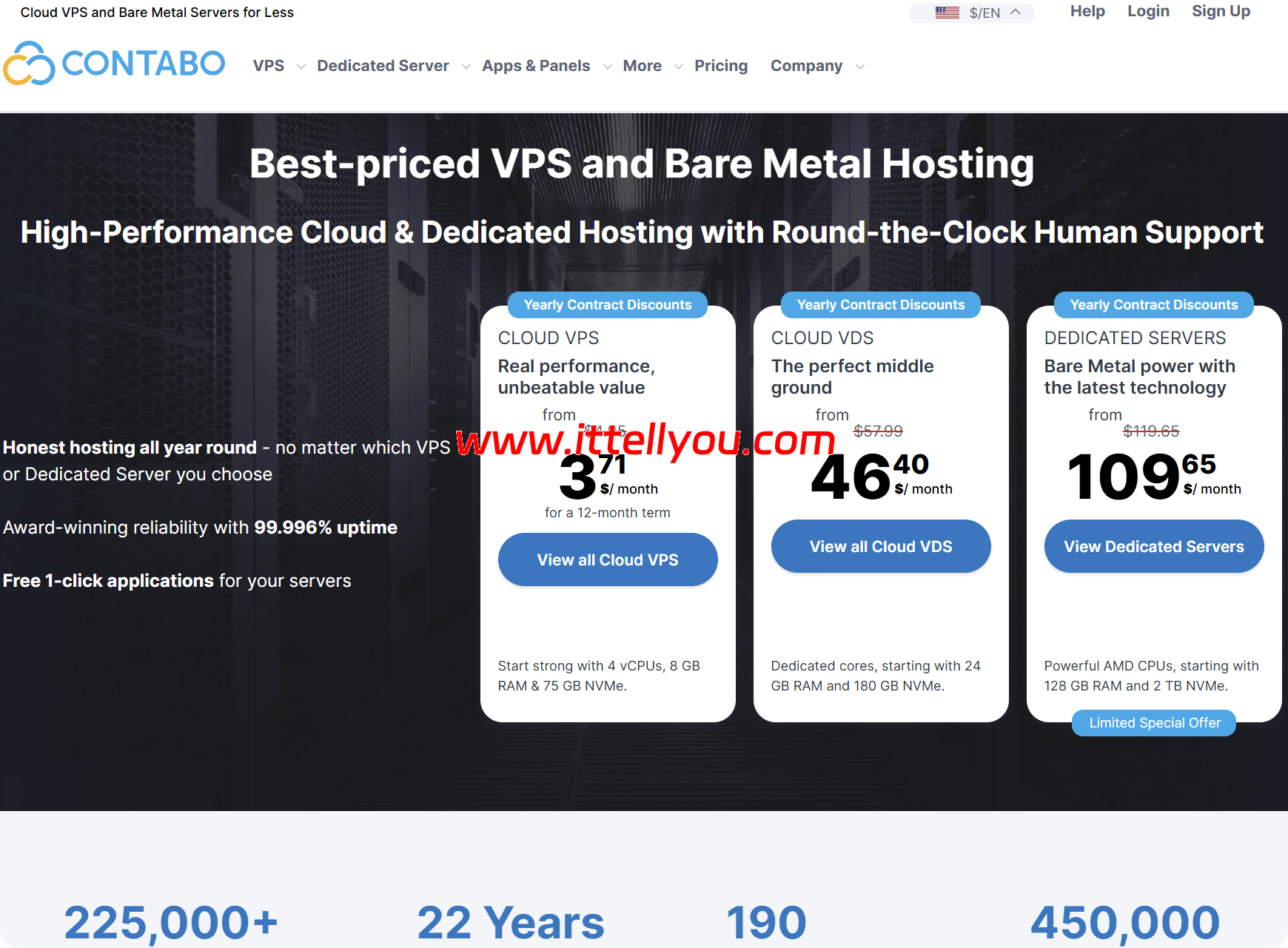 Contabo:2026 年 1 月限时促销,全场VPS/VDS 7.5折,独立服务器年付享8.5折,可选日本/新加坡/印度/澳大利亚/美国/英国/德国机房