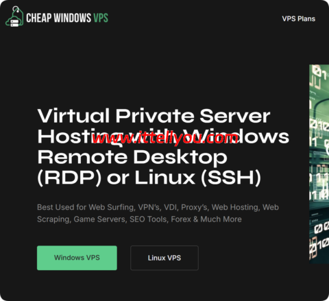 CheapWindowsVPS：美国纽约机房正版Windows VPS，2核/5GB/75GB NVMe/不限流量/1Gbps带宽，/年
